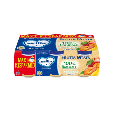 MELLIN OMOG FRU MISTA 6X100G