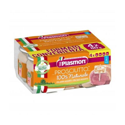 PLASMON OMOG PROSCIUTTO 4X80G