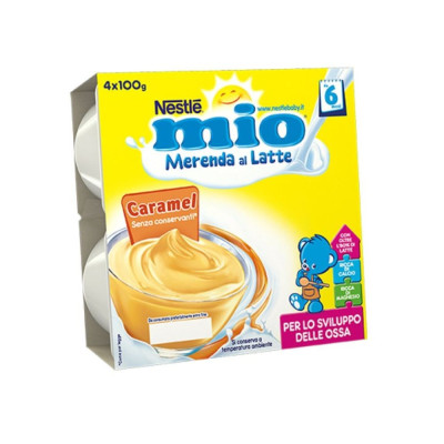 MIO MERENDA CARAMEL 4X100G