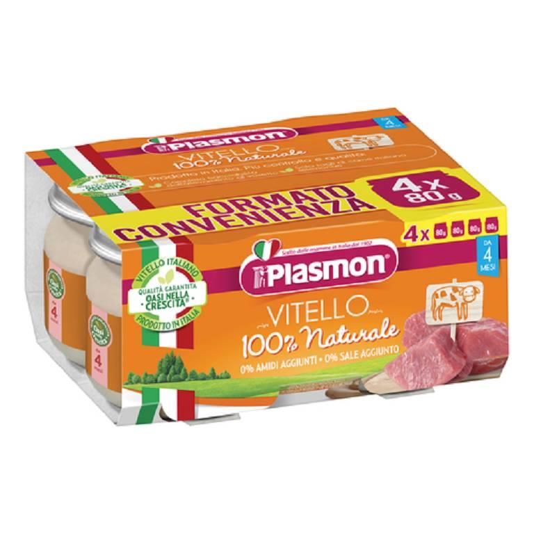 PLASMON OMOGENEIZZATO VITELLO 4X80GR