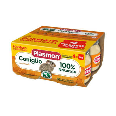 PLASMON OMOG CONIGLIO 4X80G
