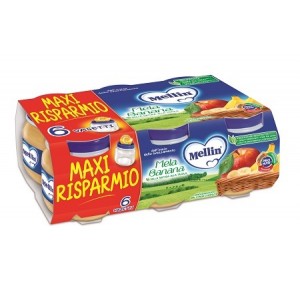 MELLIN OMOG  MELA/BAN 6X100G