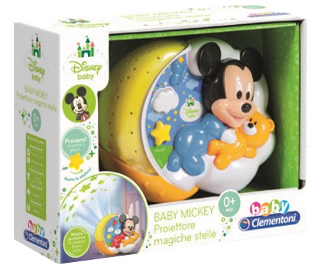 CLEMENTONI BABY MICKEY PROIETTORE MAGICHE STELLE