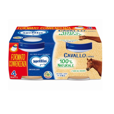 MELLIN OMOG CAVALLO 4X80G