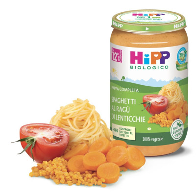 HIPP PAPPA COMPLETA SPAGHETTINI RAGU' 220GR
