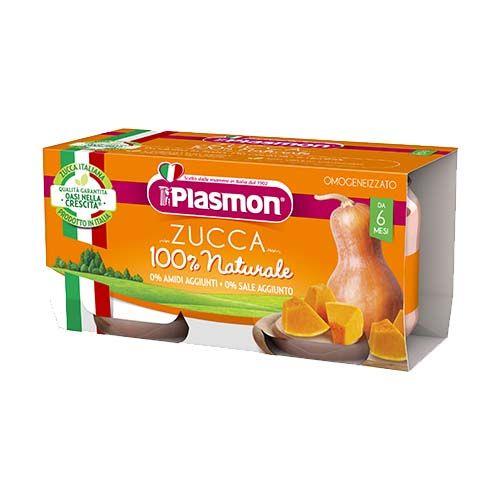 PLASMON OMOGENEIZZATO ZUCCA 2X80GR