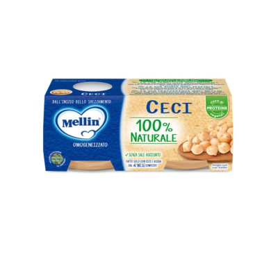 MELLIN OMOGENEIZZATO CECI 2X80G
