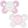 CHICCO SUCCHIETTO COMF GIRL SIL 0-6M 2P