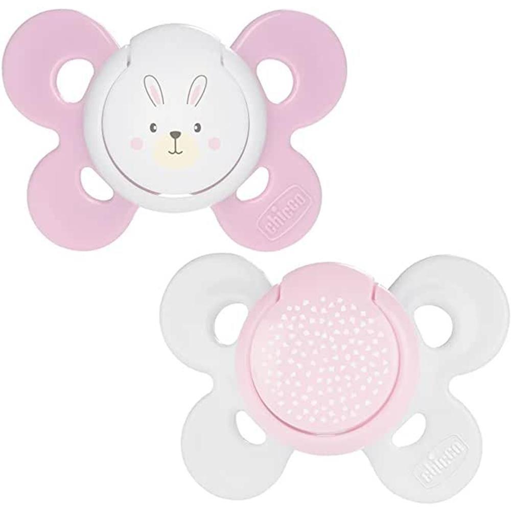 CHICCO SUCCHIETTO COMF GIRL SIL 0-6M 2P