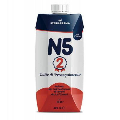 N5 2 LATTE LIQUIDO 500ML