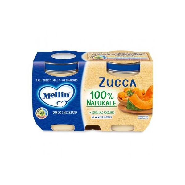 MELLIN OMOGENEIZZATO ZUCCA 2X125G