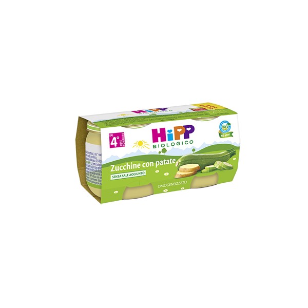 HIPP BIO OMOG ZUCCHINE/PAT2X80