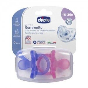 CHICCO GOMMOTTO 16-36M GIRL 2 PEZZI