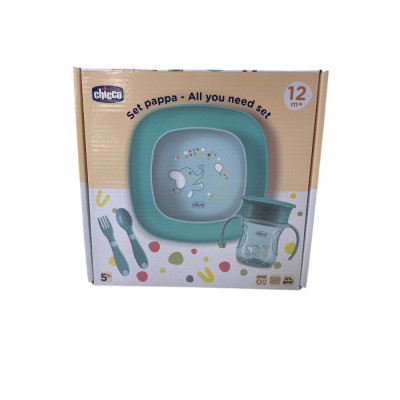 CH SET PAPPA 12M+ AZZURRO