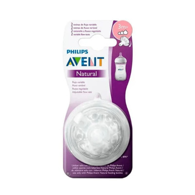 AVENT NATURAL TETTARELLE FORO REGOLABILE 2PZ