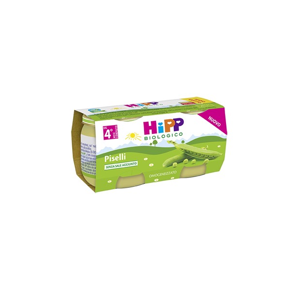 HIPP OMOG PISELLI 80G 2PZ