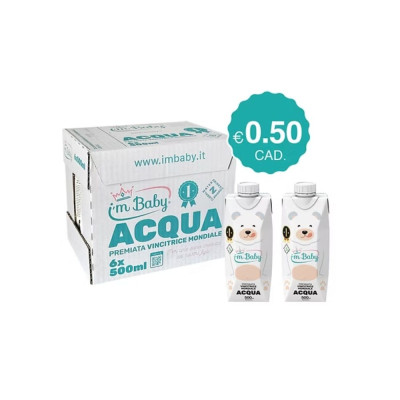 I'M BABY ACQUA 6x500ML