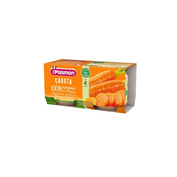 PLASMON OMOG CAROTA 2X80G