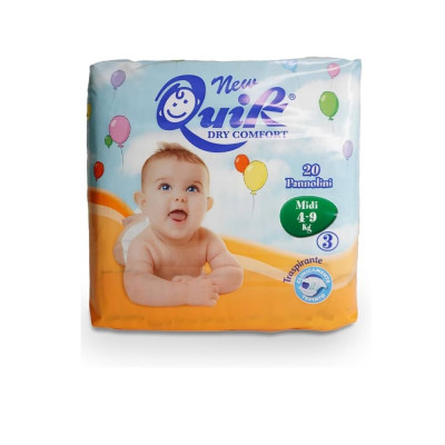 QUIK PANNOLINI 4-9KG 16PZ TG.3