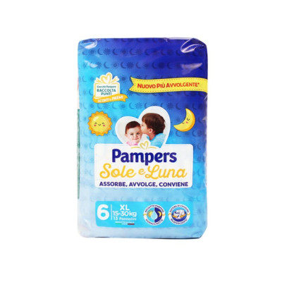 PAMPERS SOLE E LUNA TG 6  15-30KG 