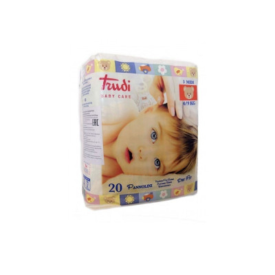TRUDI PANNOLINI TG3 4/9KG 20PZ