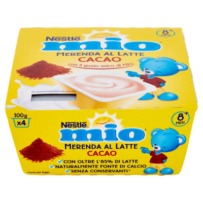 MIO MERENDA CACAO 4X100G