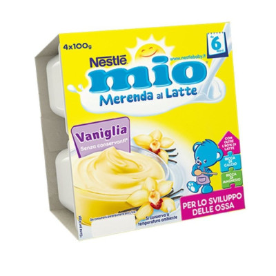 MIO MERENDA VANIGLIA 4X100G