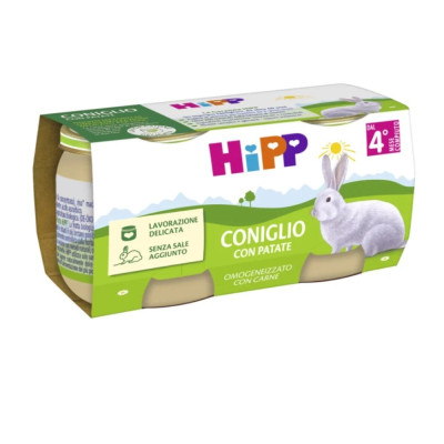 HIPP OMOG CONIGLIO VERD 2X80G