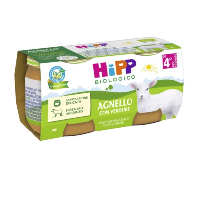 HIPP BIO OMOG AGNELLO VER2X80G
