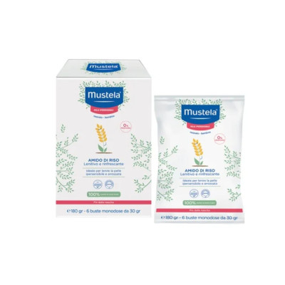 MUSTELA AMIDO DI RISO 4BUST