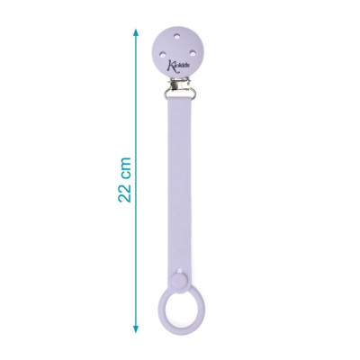 KIOKIDS CLIPS PORTASUCCHIOTTO SILICONE LAVANDA