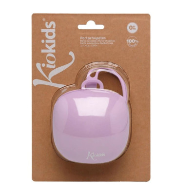 KIOKIDS PORTA SUCCHIETTO IN SILICONE LAVANDA