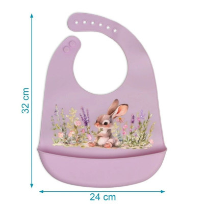 KIOKIDS BAVAGLINO SILICONE LAVANDA