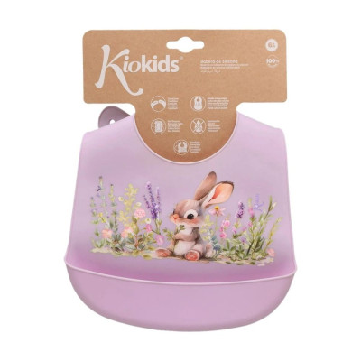 KIOKIDS BAVAGLINO SILICONE LAVANDA