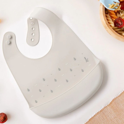 KIOKIDS BAVAGLINO IN SILICONE GREY