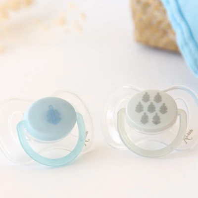 KIOKIDS SET DI 2 SUCCHIETTO BLU E GRIGIO 6+
