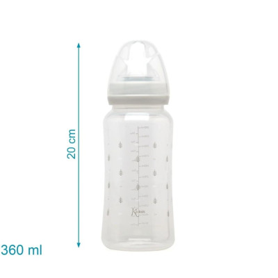 KIOKIDS BIBERON ANTICOLICA 360ML GREY