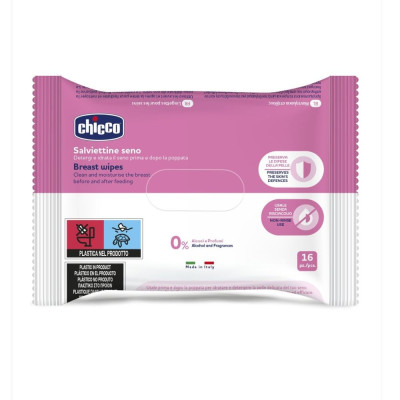 CHICCO SALVIETTINE SENO 16PZ