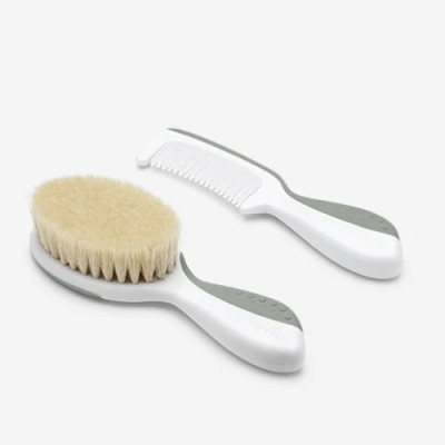 NUVITA SET SPAZZOLA E PETTINE GREEN
