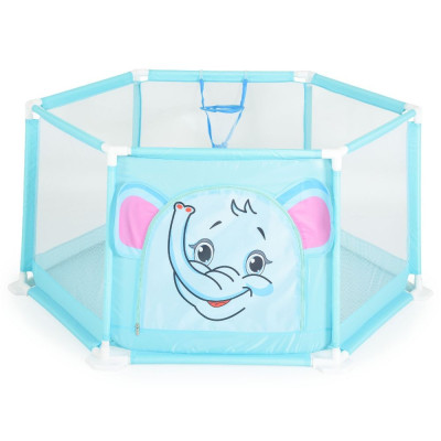MONI RECINTO  DI SICUREZZA BAMBINI 146 CM + 50 PALLINE AZZUR