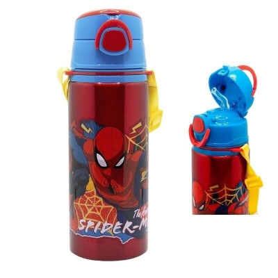DISNEY BOTTIGLIA IN ALLUM. 730 ML CON TRACOLLA SPIDERMAN