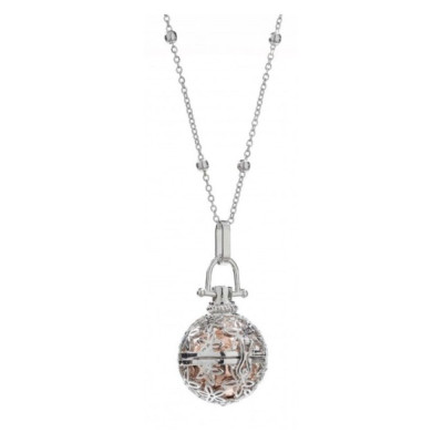 COLLANA CHIAMA ANGELI COL ARGENTO  ELEGANTE GIOIELLO PORTAFO