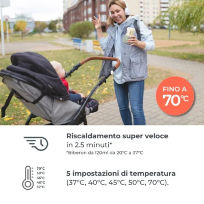 NUVITA SCALDABIBERON PORT UNIV WARM 70GRADI