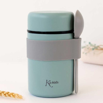 KIOKIDS BARATTOLO THERMOS PAPPA 500ML SALVIA