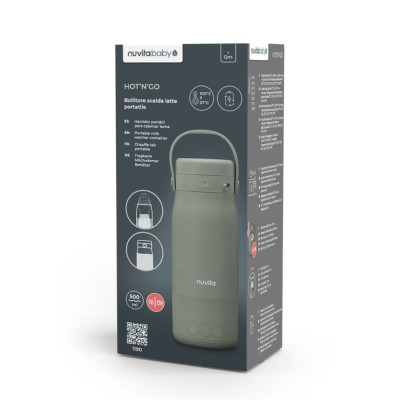 BOLLITORE E SCALDALATTE PORTATILE HOT' N GO