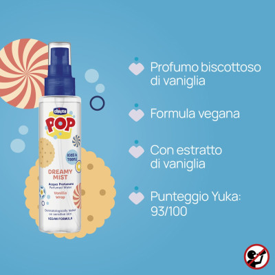 CHICCO DREAMY MIST ACQUA PROFUM VANILLA  150ML