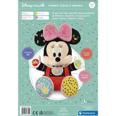 Baby Minnie Gioca E Impara Peluche