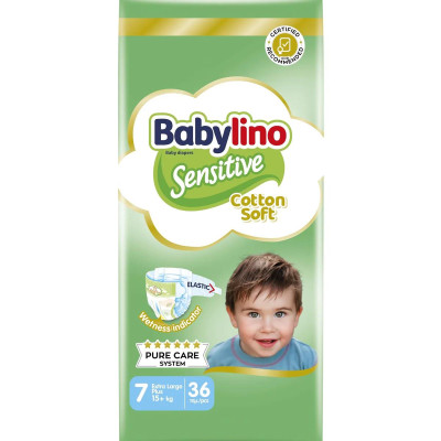 BABYLINO PANNOLINO SENSITIVE 7 MIS PEZZI 36