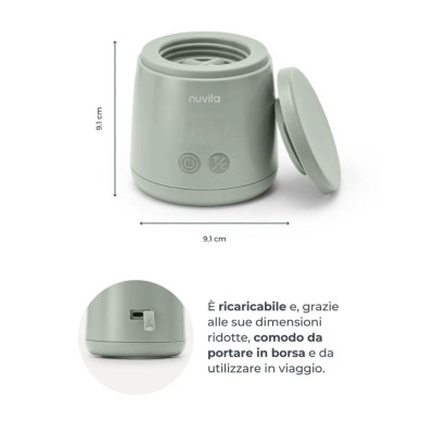 SCALDABIBERON PORTATILE NUVITA UNIV MIX70 CON MESCOLAMENTO 