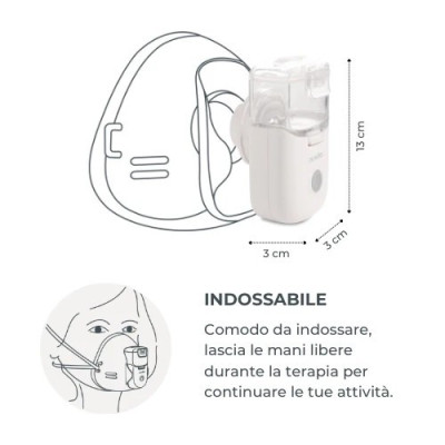 AEROSOL NUVITA MESH INDOSSABILE PORTATILE